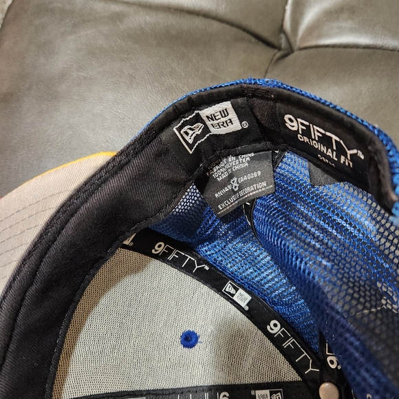 New Era HardWood Classic Golden State Warriors Snap Back Hat - Picture 6 of 8